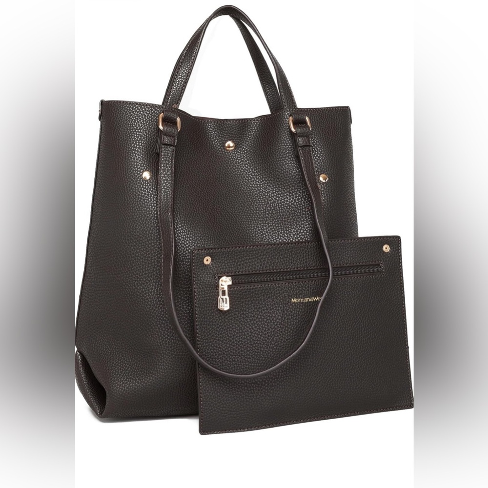 NEW MONTANA WEST BROWN TOTE - Picture 3 of 7